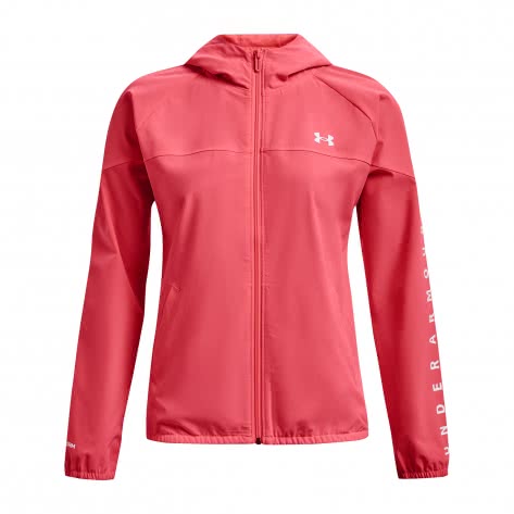 Under Armour Damen Trainingsjacke Woven Hooded Jacket 1351794 819 S Brilliance S cortexpower