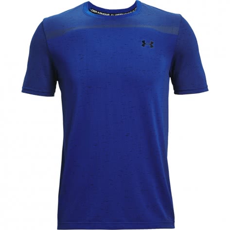 Under Armour Herren T-Shirt Seamless Short Sleeve 1361131-400 S Royal | S