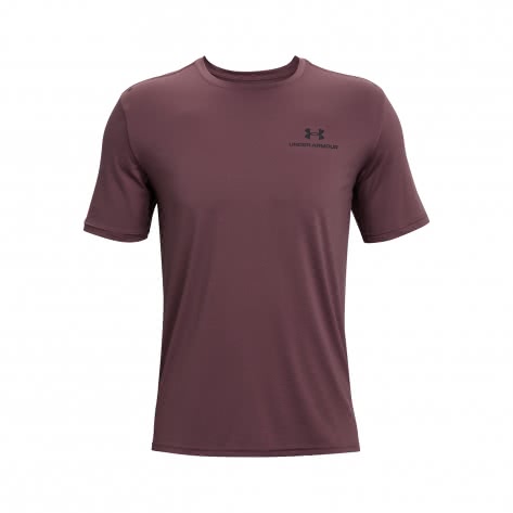Under Armour Herren T-Shirt Rush Energy SS-PPL 1366138-554 S Ash Plum | S