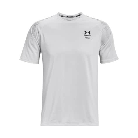 Under Armour Herren T-Shirt Armourprint Short Sleeve 1372607-014 XL Halo Gray | XL