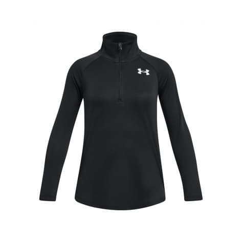 Under Armour Mädchen Shirt UA Tech Graphic 1/2 Zip 1379532-001 122-127 Black | 122-127