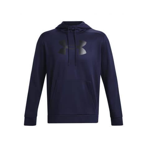 Under Armour Herren Pullover Fleece Big Logo HD 1379743-410 M Midnight Navy | M