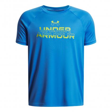 Under Armour Jungen T-Shirt UA Tech Split Wordmark SS 1383010 