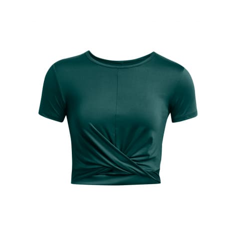 Under Armour Damen T-Shirt Motion Crossover Crop SS 1383647-449 S Hydro Teal | S