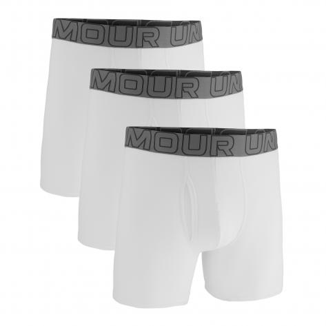 Under Armour Herren Boxershorts COTTON-SOLID 16 cm 3 Pack UUSHJ093 