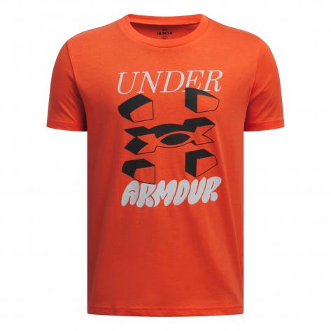 Under Armour Jungen T-Shirt UA B SPLIT BIG LOGO SS 1390003 