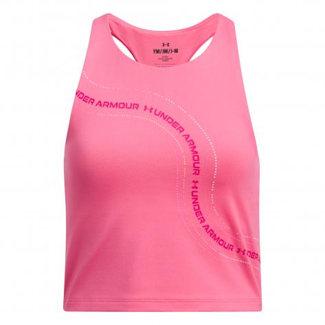 Under Armour Mädchen Tanktop G Motion Branded Crop Tank 1390079 