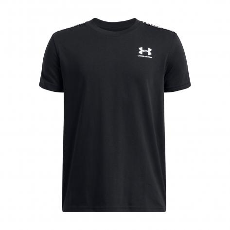 Under Armour Jungen T-Shirt UA B Icon Taped SS 6001583-001 149-160 Black | 149-160