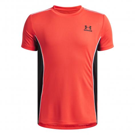 Under Armour Kinder T-Shirt Tech Sport 6012349-690 137-149 Venom Red/Black | 137-149