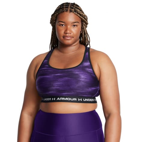Under Armour Damen Sport BH Armour Mid Crossback Print-Große Größen 1362899 