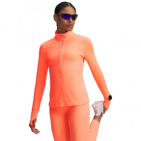 Under Armour Damen Langarmshirt Qualifier Run ½ Zip 1379349 