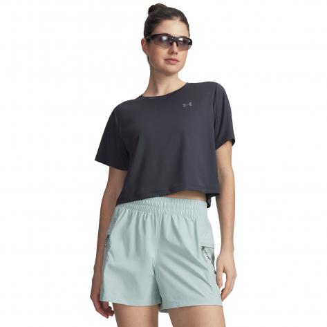 Under Armour Damen Top Explor Trail Run Graphic 6009174-016 M ANTHRACITE/ANTHRACITE | M