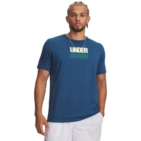 Under Armour Herren T-Shirt UA M Block Logo SS 6009250 
