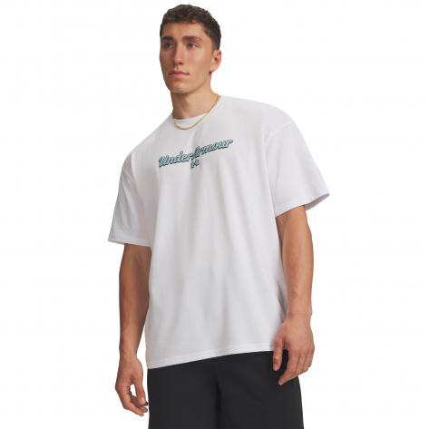 Under Armour Herren T-Shirt Heavyweight Wordmark 6009266 