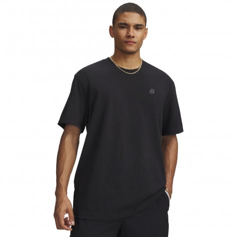 Under Armour Herren T-Shirt Curry LC Logo 6009779 
