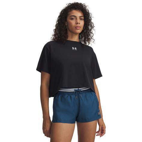Under Armour Damen T-Shirt Rival Boxy Tee Solid 6011064 