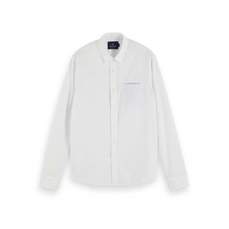 Scotch & Soda Herren Hemd Pochet Shirt 155168-0219 L Combo C | L