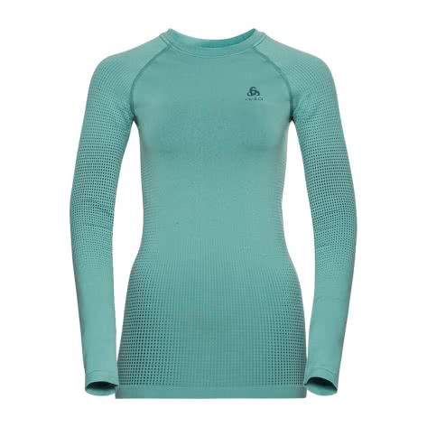 Odlo Damen Shirt Performance Warm Eco Baselayer Top Crew Neck L/S 196191 