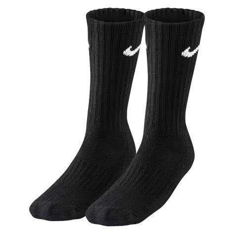 Nike Value Cotton Socken 3er Pack SX4508-001 34-38 Black/(White) | 34-38