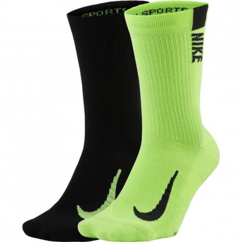 Nike Unisex Socken Multiplier Crew (2 Pair) SX7557 