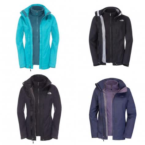 The North Face Damen Jacke Evolve II Triclimate CG56 