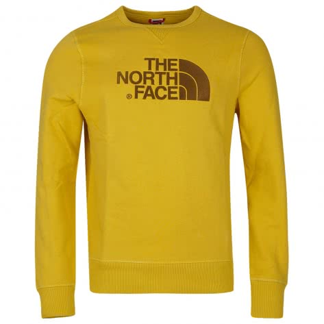 The North Face Herren Pullover Drew Peak Crew 2ZWR-ZBJ XS BAMBOO YELLOW | XS