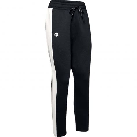 Under Armour Damen Trainingshose Recovery Fleece Pant 1349093-001 S Black/Onyx White | S