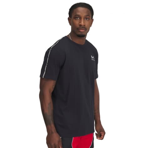 Under Armour Herren T-Shirt Icon HWT Tee Taping 1390300 