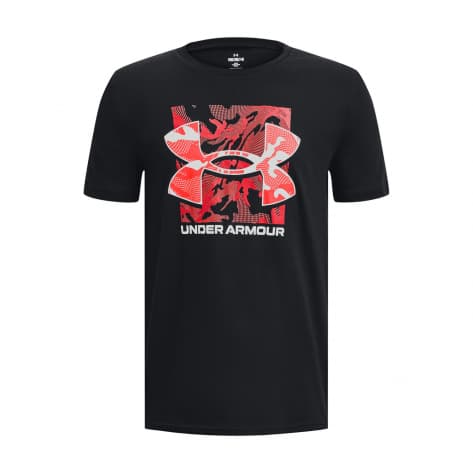 Under Armour Jungen T-Shirts UA Box Logo Camo SS 1377317-001 160-170 Black | 160-170