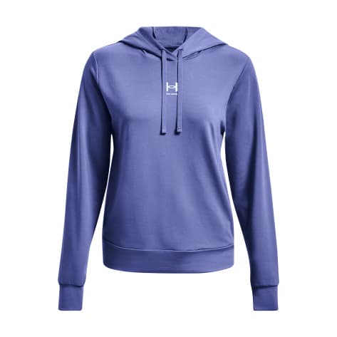 Under Armour Damen Kapuzenpullover Rival Terry Hoodie 1369855-495 S Baja Blue | S
