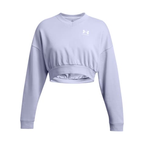 Under Armour Damen Kapuzenpullover Rival Terry OS Crop Crw 1382738 