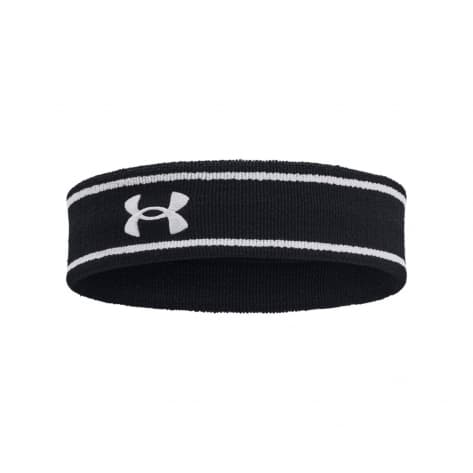 Under Armour Stirnband Striped Performance Terry HB 1373118-001 Black | One size