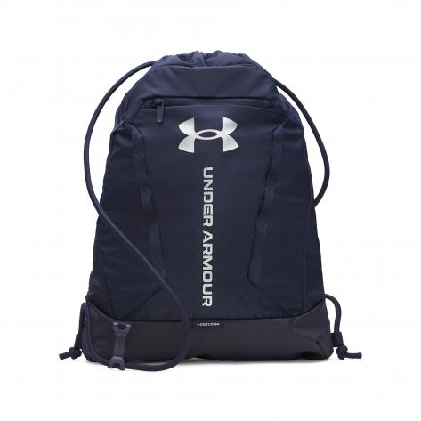 Under Armour Turnbeutel UA Hustle Sackpack 6000519-410 Midnight Navy | One size