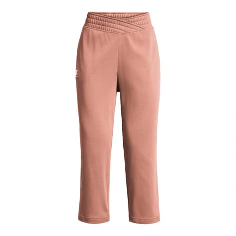 Under Armour Damen Trainingshose Wide Leg Crop Pants 1382737-696 M Canyon Pink | M