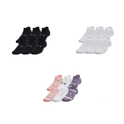 Under Armour Unisex Socken UA Essential No Show 6-Pack 1370542 