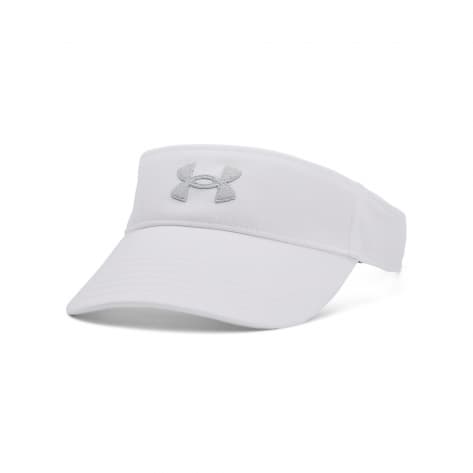 Under Armour Damen Kappe Blitzing Visor 1376707-100 White | One size