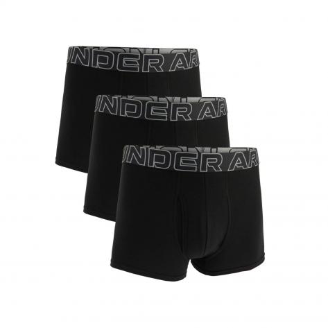 Under Armour Herren Boxershorts COTTON-SOLID 8 cm 3 Pack UUSHJ083 