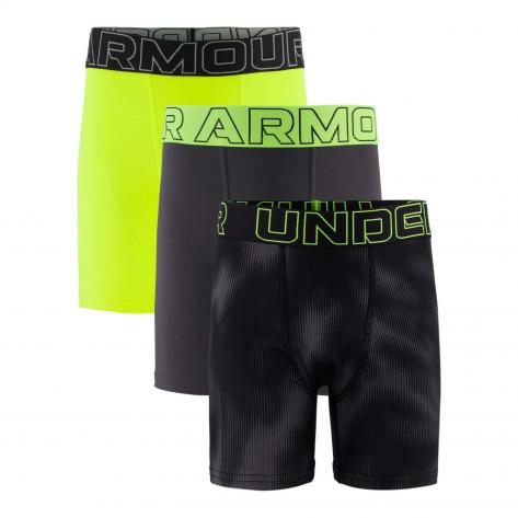 Under Armour Jungen Boxershorts TECH-PRINTS 3 Pack UWSHJ05F-730 160-170 Hi-Vis Yellow | 160-170