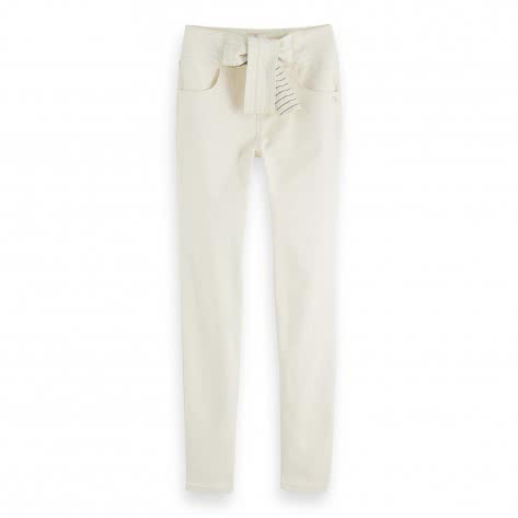 Maison Scotch Damen Hose High Rise Skinny Fit Pants 156358 