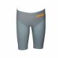Arena Jungen Wettkampf-Schwimmhose Powerskin R-EVO One Jammer Jr 001777-141 140 Grey-Bright Orange | 140