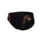 Arena Herren Badehose MENS SWIM BRIEFS GRAPHIC 005553-530 5 Black-Nespola | 5