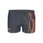 Arena Herren Badeshorts MEN'S SWIMSUIT SHORT GRAPHIC EMS 006260-550 8 Asphalt | 8