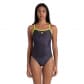 Arena Damen Badeanzug Women´s ARENA CAMO KIKKO SWIMS 007160-650 38 Soft Green-Black Multi | 38