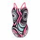 Arena Damen Badeanzug  ILLUSION SWIMSUIT CHALLENGE BACK 010736 