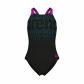 Arena Mädchen Badeanzug PAINTERLY SWIMSUIT V BACK 011756 