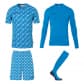 Cyan/Weiß