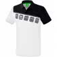 erima Herren Poloshirt 5-C 1111903 M Weiß/Schwarz/Dunkelgrau | M
