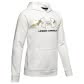 Under Armour Jungen Hoody Rival 1343276-112 127-137 Onyx White/Black | 127-137