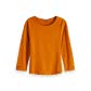 Maison Scotch Damen T-Shirt Raglan Tee 151283-2916 XS Burned Orange | XS