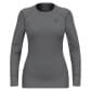 Odlo Damen Shirt Active X-Warm Eco Baselayer Top Crew Neck L/S 159221-10183 L Odlo Steel Grey Melange | L